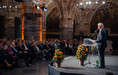 Der Aachen Business Award 2026 für seine Lebensleistung und sein gesellschaftliches Engagement ging an Prof. Dr. Friedhelm Loh (2. v. l.), begleitet von Ehefrau Debora Loh. Laudator Dr. Reinhard Zinkann (r.) und Dr. Ralf Otten, Bürgermeister der Stadt Aachen (l.), gratulierten.