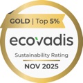 The EcoVadis rating is the international standard for company sustainability management and transparency. In this regard. Rittal ranks among the top 5 per cent worldwide.