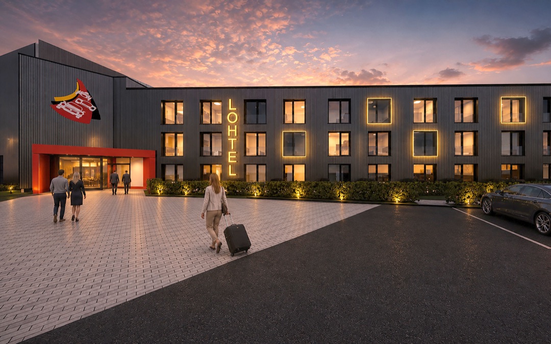 Ein eigenes Hotel direkt neben dem Automuseum bedient zukünftig die hohe Nachfrage und wertet die Bedingungen vor Ort und in der Region auch für den Tourismus enorm auf.